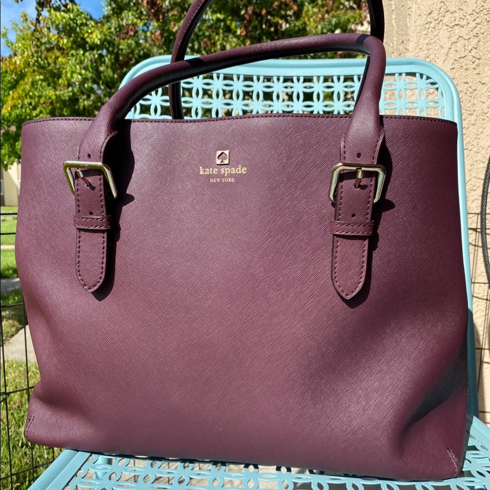 Kate spade purse cove street airel wine